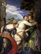 Paolo Veronese Allegory of virtue and vice France oil painting artist